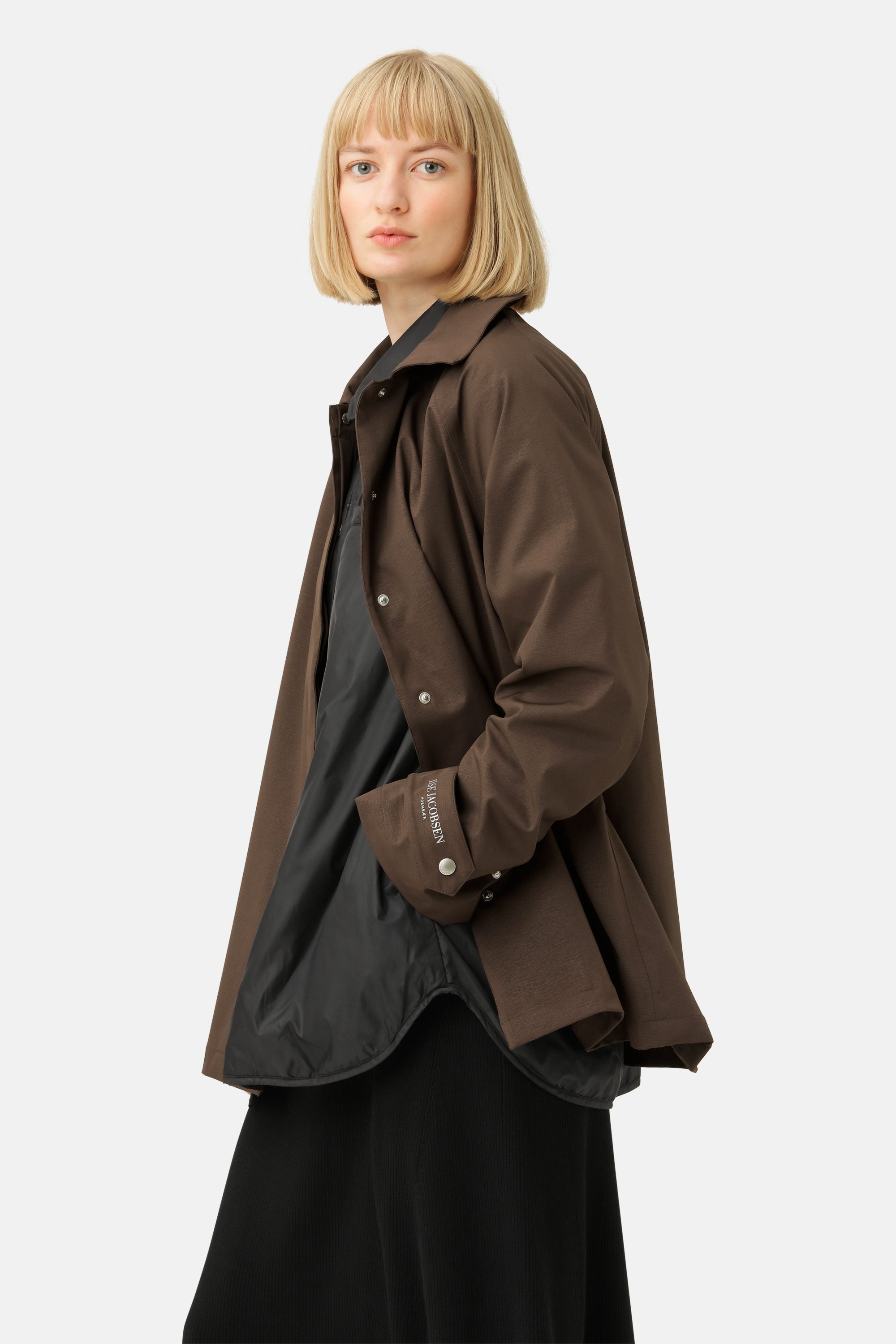 Ilse Jacobsen Hornbæk Rain Regenmantel Rain jacket 229 Chocolate Brown